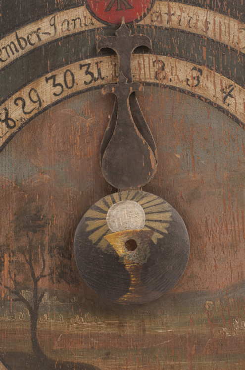 Wskazówki zegara eucharystycznego, Czulice, sprzed 1783 roku