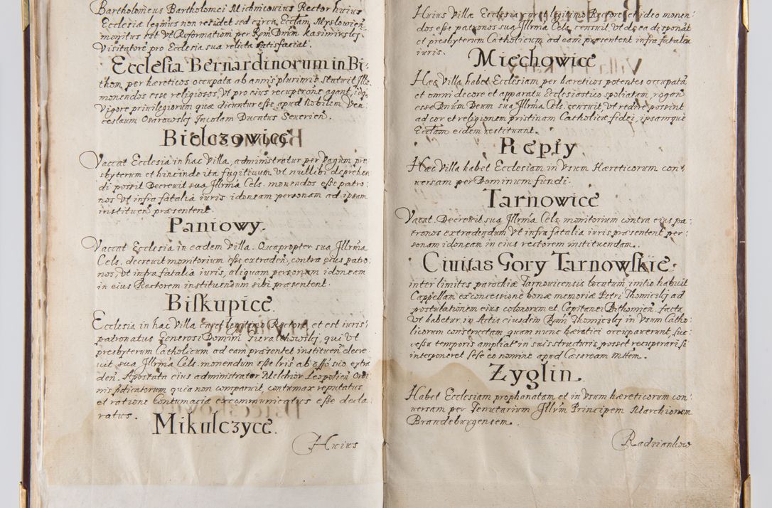 Zdjęcie nr 12 dla obiektu archiwalnego: Liber continens decreta executiva visitationum et alia ad correctionem et reformationem vitae et morum cleri pertinentia tempore fel. rec. R.D. Bernardi Maciejowski Cardinalis et episcopi Cracoviensis ac ducis Severiensis conscripta ex annis 1601 et sequent