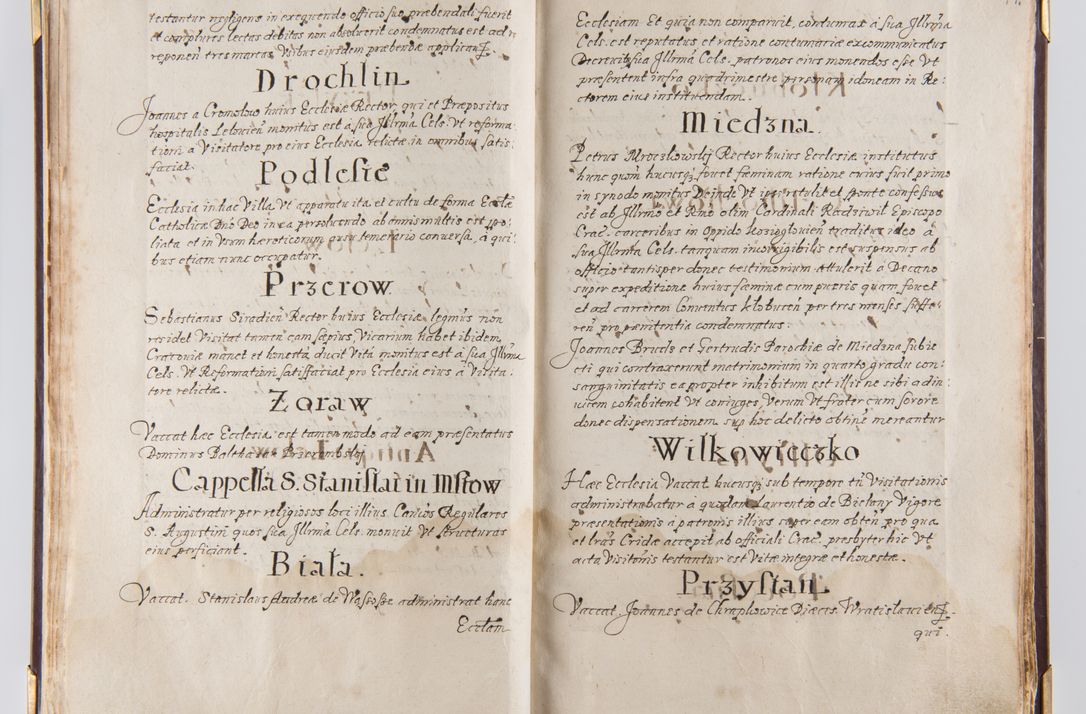 Zdjęcie nr 29 dla obiektu archiwalnego: Liber continens decreta executiva visitationum et alia ad correctionem et reformationem vitae et morum cleri pertinentia tempore fel. rec. R.D. Bernardi Maciejowski Cardinalis et episcopi Cracoviensis ac ducis Severiensis conscripta ex annis 1601 et sequent