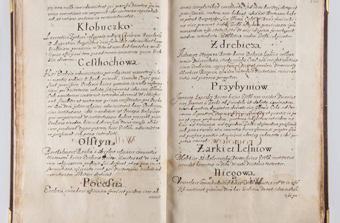 Zdjęcie nr 30 dla obiektu archiwalnego: Liber continens decreta executiva visitationum et alia ad correctionem et reformationem vitae et morum cleri pertinentia tempore fel. rec. R.D. Bernardi Maciejowski Cardinalis et episcopi Cracoviensis ac ducis Severiensis conscripta ex annis 1601 et sequent