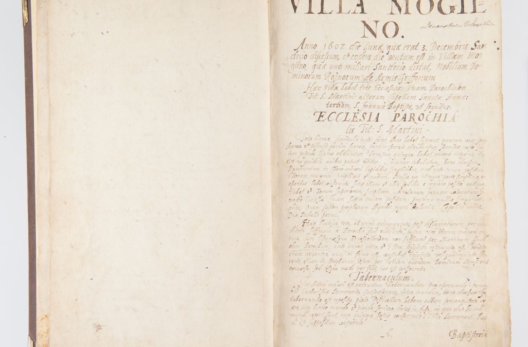 Zdjęcie nr 11 dla obiektu archiwalnego: Visitatio decanatus Boboviensis externa per Joannem Januszowski, archidiaconum Sandecensem, plebanum Solecensem ex mandato speciali R.D. Petri Tylicki episcopi Cracoviensis, praesentibus Martino Chochorovio, preasbytero et Martino Servatio, Andreoviensi clerico facta