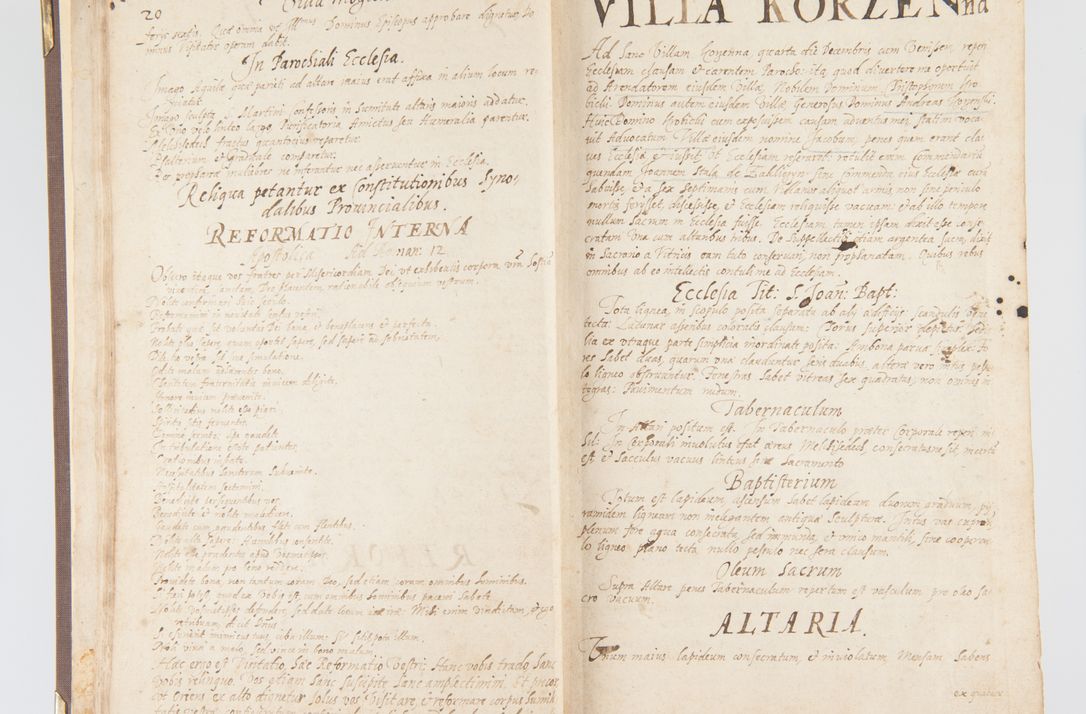 Zdjęcie nr 20 dla obiektu archiwalnego: Visitatio decanatus Boboviensis externa per Joannem Januszowski, archidiaconum Sandecensem, plebanum Solecensem ex mandato speciali R.D. Petri Tylicki episcopi Cracoviensis, praesentibus Martino Chochorovio, preasbytero et Martino Servatio, Andreoviensi clerico facta