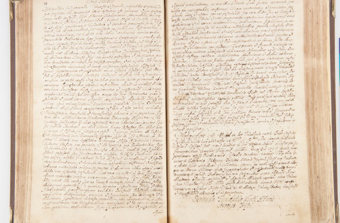 Zdjęcie nr 108 dla obiektu archiwalnego: Visitatio decanatus Boboviensis externa per Joannem Januszowski, archidiaconum Sandecensem, plebanum Solecensem ex mandato speciali R.D. Petri Tylicki episcopi Cracoviensis, praesentibus Martino Chochorovio, preasbytero et Martino Servatio, Andreoviensi clerico facta