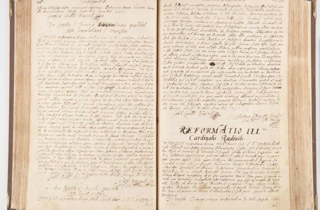 Zdjęcie nr 129 dla obiektu archiwalnego: Visitatio decanatus Boboviensis externa per Joannem Januszowski, archidiaconum Sandecensem, plebanum Solecensem ex mandato speciali R.D. Petri Tylicki episcopi Cracoviensis, praesentibus Martino Chochorovio, preasbytero et Martino Servatio, Andreoviensi clerico facta