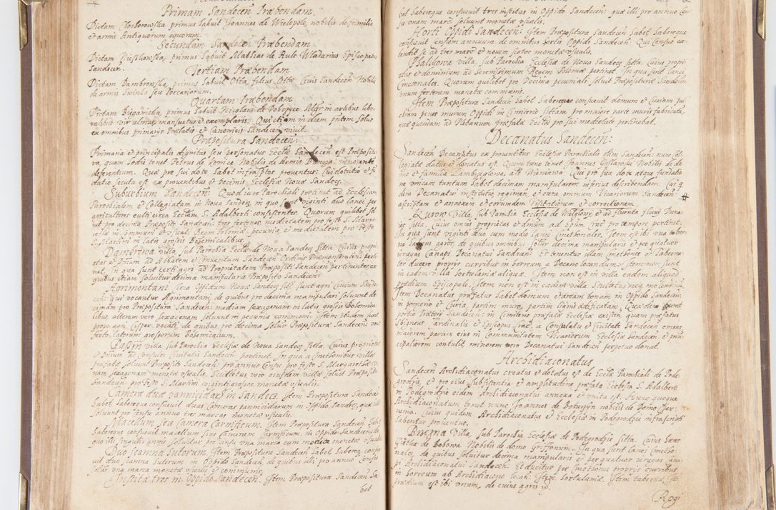 Zdjęcie nr 138 dla obiektu archiwalnego: Visitatio decanatus Boboviensis externa per Joannem Januszowski, archidiaconum Sandecensem, plebanum Solecensem ex mandato speciali R.D. Petri Tylicki episcopi Cracoviensis, praesentibus Martino Chochorovio, preasbytero et Martino Servatio, Andreoviensi clerico facta