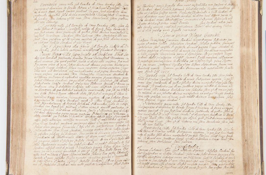 Zdjęcie nr 143 dla obiektu archiwalnego: Visitatio decanatus Boboviensis externa per Joannem Januszowski, archidiaconum Sandecensem, plebanum Solecensem ex mandato speciali R.D. Petri Tylicki episcopi Cracoviensis, praesentibus Martino Chochorovio, preasbytero et Martino Servatio, Andreoviensi clerico facta