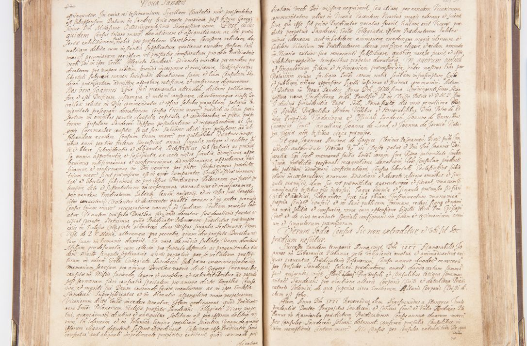Zdjęcie nr 147 dla obiektu archiwalnego: Visitatio decanatus Boboviensis externa per Joannem Januszowski, archidiaconum Sandecensem, plebanum Solecensem ex mandato speciali R.D. Petri Tylicki episcopi Cracoviensis, praesentibus Martino Chochorovio, preasbytero et Martino Servatio, Andreoviensi clerico facta