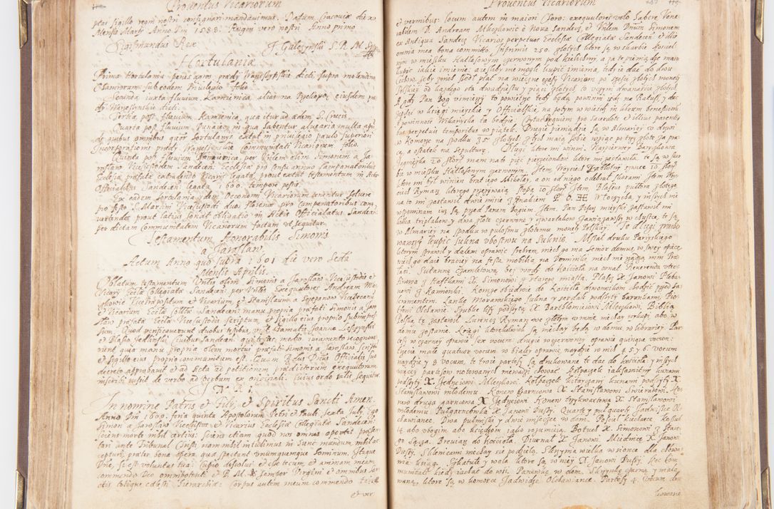 Zdjęcie nr 157 dla obiektu archiwalnego: Visitatio decanatus Boboviensis externa per Joannem Januszowski, archidiaconum Sandecensem, plebanum Solecensem ex mandato speciali R.D. Petri Tylicki episcopi Cracoviensis, praesentibus Martino Chochorovio, preasbytero et Martino Servatio, Andreoviensi clerico facta