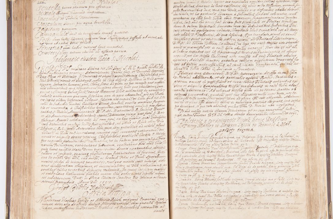 Zdjęcie nr 179 dla obiektu archiwalnego: Visitatio decanatus Boboviensis externa per Joannem Januszowski, archidiaconum Sandecensem, plebanum Solecensem ex mandato speciali R.D. Petri Tylicki episcopi Cracoviensis, praesentibus Martino Chochorovio, preasbytero et Martino Servatio, Andreoviensi clerico facta