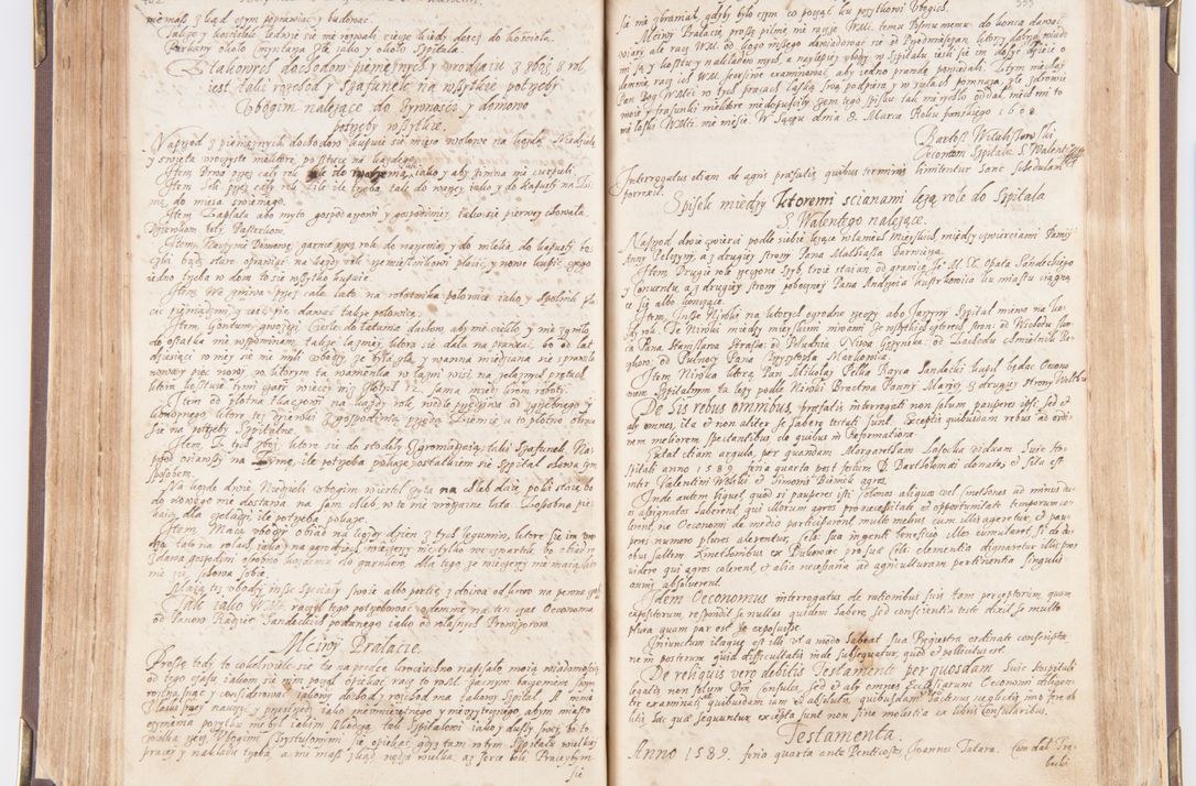 Zdjęcie nr 182 dla obiektu archiwalnego: Visitatio decanatus Boboviensis externa per Joannem Januszowski, archidiaconum Sandecensem, plebanum Solecensem ex mandato speciali R.D. Petri Tylicki episcopi Cracoviensis, praesentibus Martino Chochorovio, preasbytero et Martino Servatio, Andreoviensi clerico facta