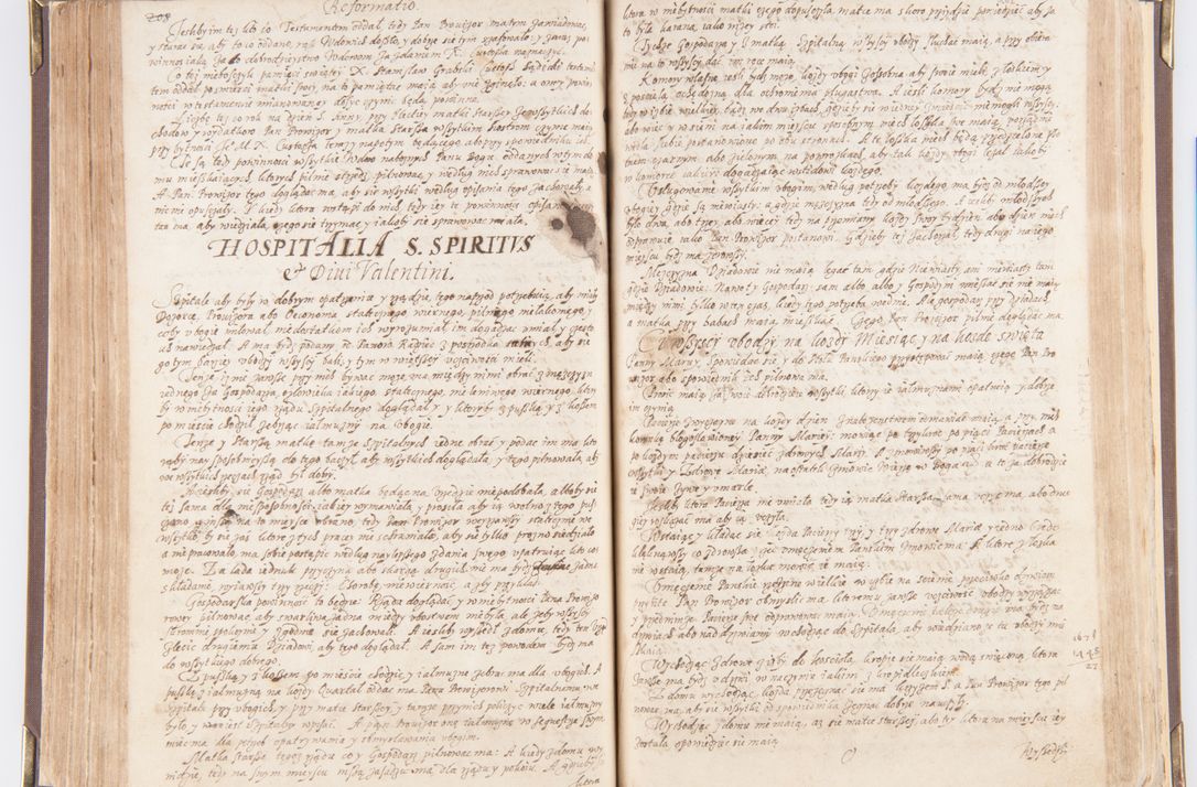 Zdjęcie nr 205 dla obiektu archiwalnego: Visitatio decanatus Boboviensis externa per Joannem Januszowski, archidiaconum Sandecensem, plebanum Solecensem ex mandato speciali R.D. Petri Tylicki episcopi Cracoviensis, praesentibus Martino Chochorovio, preasbytero et Martino Servatio, Andreoviensi clerico facta