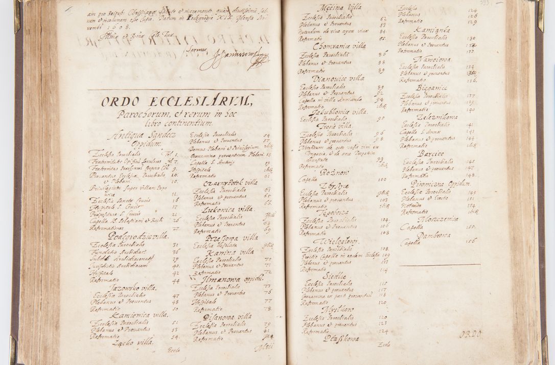 Zdjęcie nr 211 dla obiektu archiwalnego: Visitatio decanatus Boboviensis externa per Joannem Januszowski, archidiaconum Sandecensem, plebanum Solecensem ex mandato speciali R.D. Petri Tylicki episcopi Cracoviensis, praesentibus Martino Chochorovio, preasbytero et Martino Servatio, Andreoviensi clerico facta