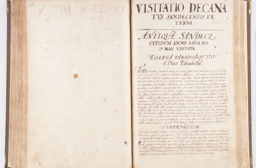 Zdjęcie nr 213 dla obiektu archiwalnego: Visitatio decanatus Boboviensis externa per Joannem Januszowski, archidiaconum Sandecensem, plebanum Solecensem ex mandato speciali R.D. Petri Tylicki episcopi Cracoviensis, praesentibus Martino Chochorovio, preasbytero et Martino Servatio, Andreoviensi clerico facta