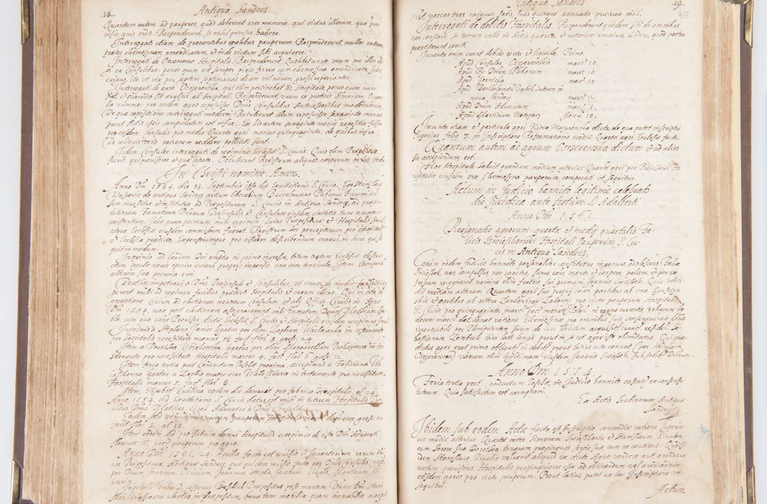 Zdjęcie nr 222 dla obiektu archiwalnego: Visitatio decanatus Boboviensis externa per Joannem Januszowski, archidiaconum Sandecensem, plebanum Solecensem ex mandato speciali R.D. Petri Tylicki episcopi Cracoviensis, praesentibus Martino Chochorovio, preasbytero et Martino Servatio, Andreoviensi clerico facta