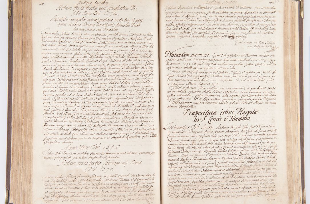 Zdjęcie nr 223 dla obiektu archiwalnego: Visitatio decanatus Boboviensis externa per Joannem Januszowski, archidiaconum Sandecensem, plebanum Solecensem ex mandato speciali R.D. Petri Tylicki episcopi Cracoviensis, praesentibus Martino Chochorovio, preasbytero et Martino Servatio, Andreoviensi clerico facta