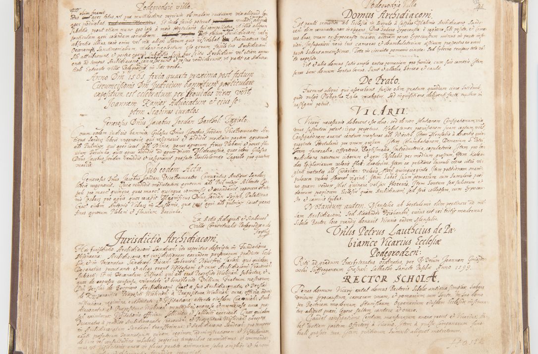 Zdjęcie nr 234 dla obiektu archiwalnego: Visitatio decanatus Boboviensis externa per Joannem Januszowski, archidiaconum Sandecensem, plebanum Solecensem ex mandato speciali R.D. Petri Tylicki episcopi Cracoviensis, praesentibus Martino Chochorovio, preasbytero et Martino Servatio, Andreoviensi clerico facta