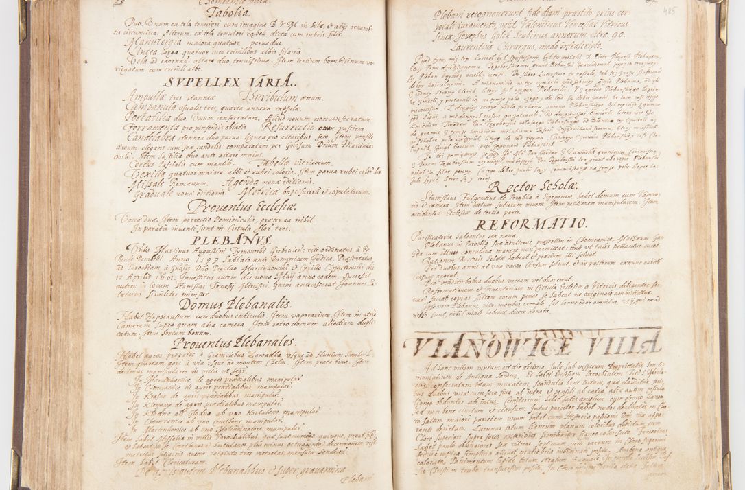 Zdjęcie nr 258 dla obiektu archiwalnego: Visitatio decanatus Boboviensis externa per Joannem Januszowski, archidiaconum Sandecensem, plebanum Solecensem ex mandato speciali R.D. Petri Tylicki episcopi Cracoviensis, praesentibus Martino Chochorovio, preasbytero et Martino Servatio, Andreoviensi clerico facta