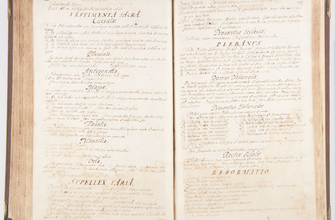 Zdjęcie nr 266 dla obiektu archiwalnego: Visitatio decanatus Boboviensis externa per Joannem Januszowski, archidiaconum Sandecensem, plebanum Solecensem ex mandato speciali R.D. Petri Tylicki episcopi Cracoviensis, praesentibus Martino Chochorovio, preasbytero et Martino Servatio, Andreoviensi clerico facta