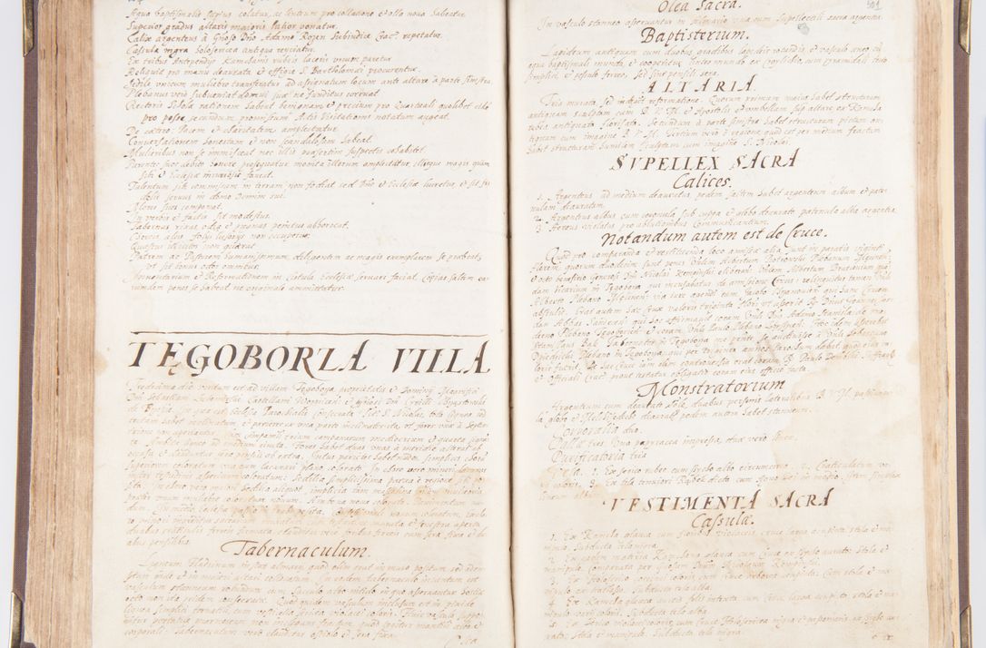 Zdjęcie nr 267 dla obiektu archiwalnego: Visitatio decanatus Boboviensis externa per Joannem Januszowski, archidiaconum Sandecensem, plebanum Solecensem ex mandato speciali R.D. Petri Tylicki episcopi Cracoviensis, praesentibus Martino Chochorovio, preasbytero et Martino Servatio, Andreoviensi clerico facta