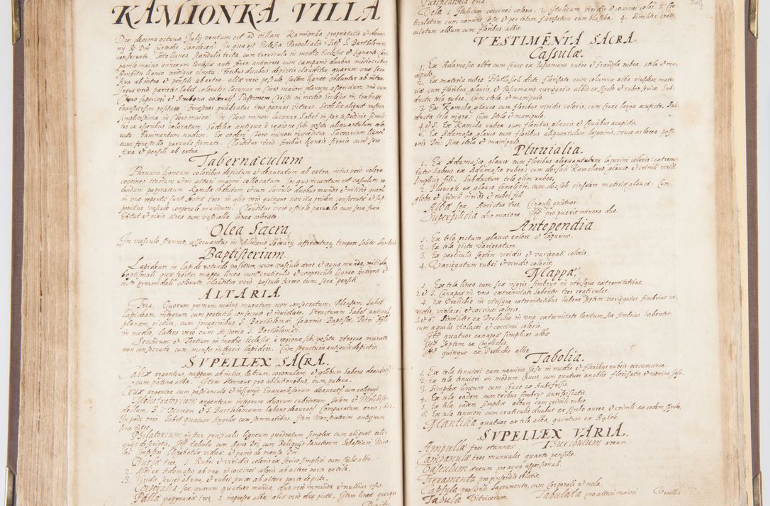 Zdjęcie nr 280 dla obiektu archiwalnego: Visitatio decanatus Boboviensis externa per Joannem Januszowski, archidiaconum Sandecensem, plebanum Solecensem ex mandato speciali R.D. Petri Tylicki episcopi Cracoviensis, praesentibus Martino Chochorovio, preasbytero et Martino Servatio, Andreoviensi clerico facta