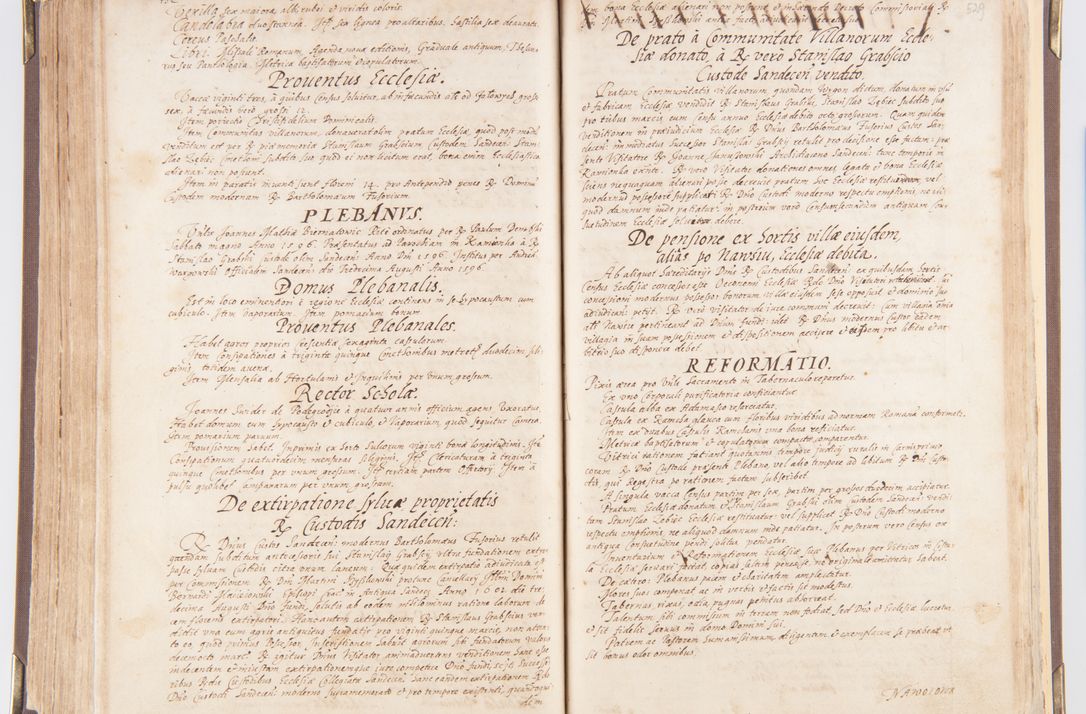 Zdjęcie nr 281 dla obiektu archiwalnego: Visitatio decanatus Boboviensis externa per Joannem Januszowski, archidiaconum Sandecensem, plebanum Solecensem ex mandato speciali R.D. Petri Tylicki episcopi Cracoviensis, praesentibus Martino Chochorovio, preasbytero et Martino Servatio, Andreoviensi clerico facta