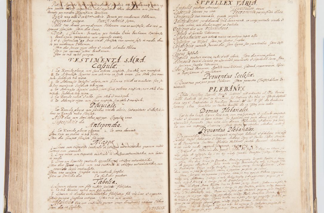 Zdjęcie nr 288 dla obiektu archiwalnego: Visitatio decanatus Boboviensis externa per Joannem Januszowski, archidiaconum Sandecensem, plebanum Solecensem ex mandato speciali R.D. Petri Tylicki episcopi Cracoviensis, praesentibus Martino Chochorovio, preasbytero et Martino Servatio, Andreoviensi clerico facta