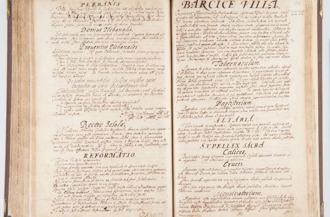 Zdjęcie nr 287 dla obiektu archiwalnego: Visitatio decanatus Boboviensis externa per Joannem Januszowski, archidiaconum Sandecensem, plebanum Solecensem ex mandato speciali R.D. Petri Tylicki episcopi Cracoviensis, praesentibus Martino Chochorovio, preasbytero et Martino Servatio, Andreoviensi clerico facta