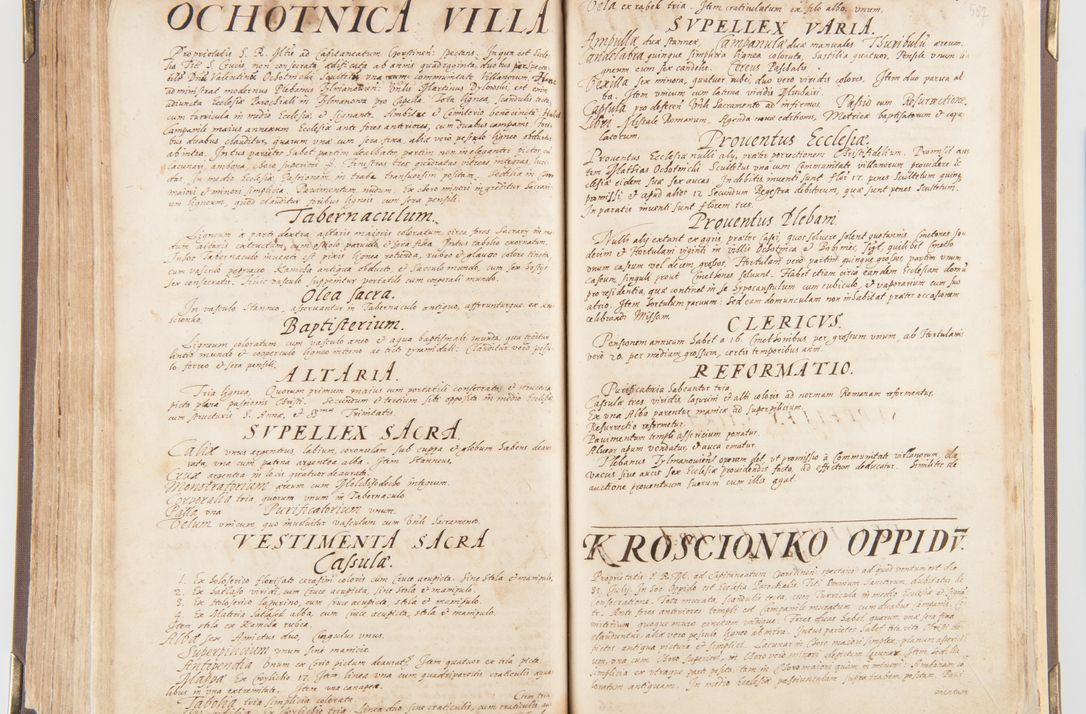 Zdjęcie nr 295 dla obiektu archiwalnego: Visitatio decanatus Boboviensis externa per Joannem Januszowski, archidiaconum Sandecensem, plebanum Solecensem ex mandato speciali R.D. Petri Tylicki episcopi Cracoviensis, praesentibus Martino Chochorovio, preasbytero et Martino Servatio, Andreoviensi clerico facta