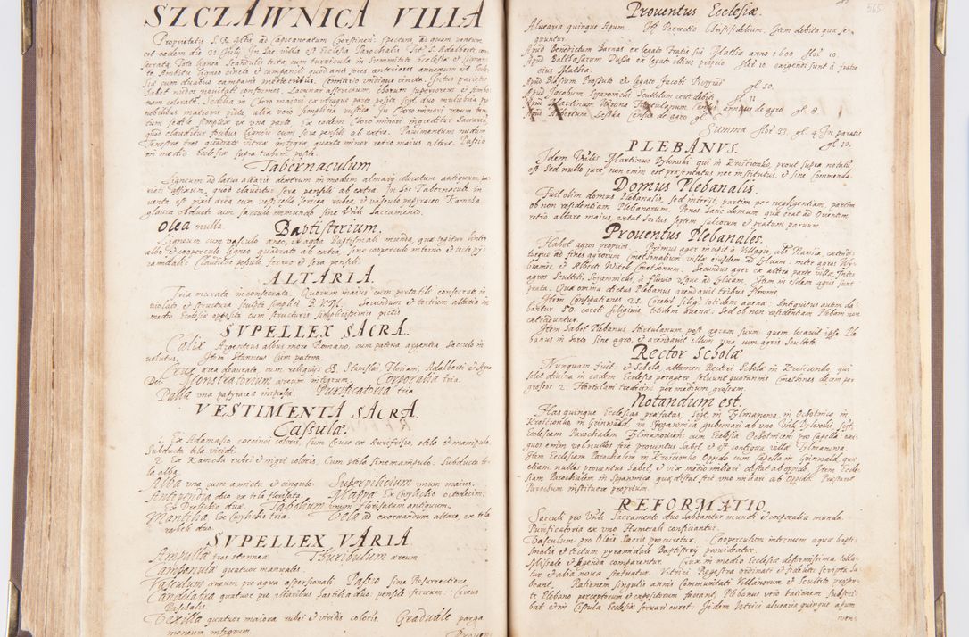 Zdjęcie nr 299 dla obiektu archiwalnego: Visitatio decanatus Boboviensis externa per Joannem Januszowski, archidiaconum Sandecensem, plebanum Solecensem ex mandato speciali R.D. Petri Tylicki episcopi Cracoviensis, praesentibus Martino Chochorovio, preasbytero et Martino Servatio, Andreoviensi clerico facta