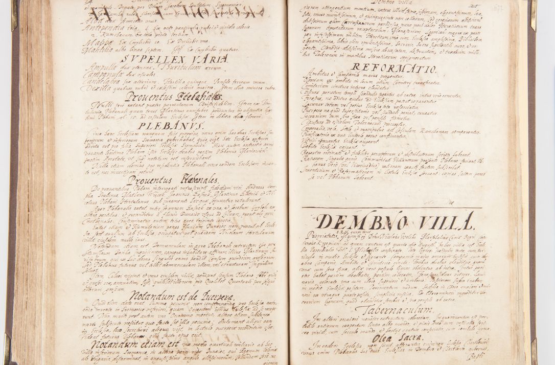 Zdjęcie nr 305 dla obiektu archiwalnego: Visitatio decanatus Boboviensis externa per Joannem Januszowski, archidiaconum Sandecensem, plebanum Solecensem ex mandato speciali R.D. Petri Tylicki episcopi Cracoviensis, praesentibus Martino Chochorovio, preasbytero et Martino Servatio, Andreoviensi clerico facta