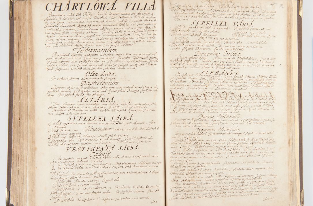 Zdjęcie nr 307 dla obiektu archiwalnego: Visitatio decanatus Boboviensis externa per Joannem Januszowski, archidiaconum Sandecensem, plebanum Solecensem ex mandato speciali R.D. Petri Tylicki episcopi Cracoviensis, praesentibus Martino Chochorovio, preasbytero et Martino Servatio, Andreoviensi clerico facta