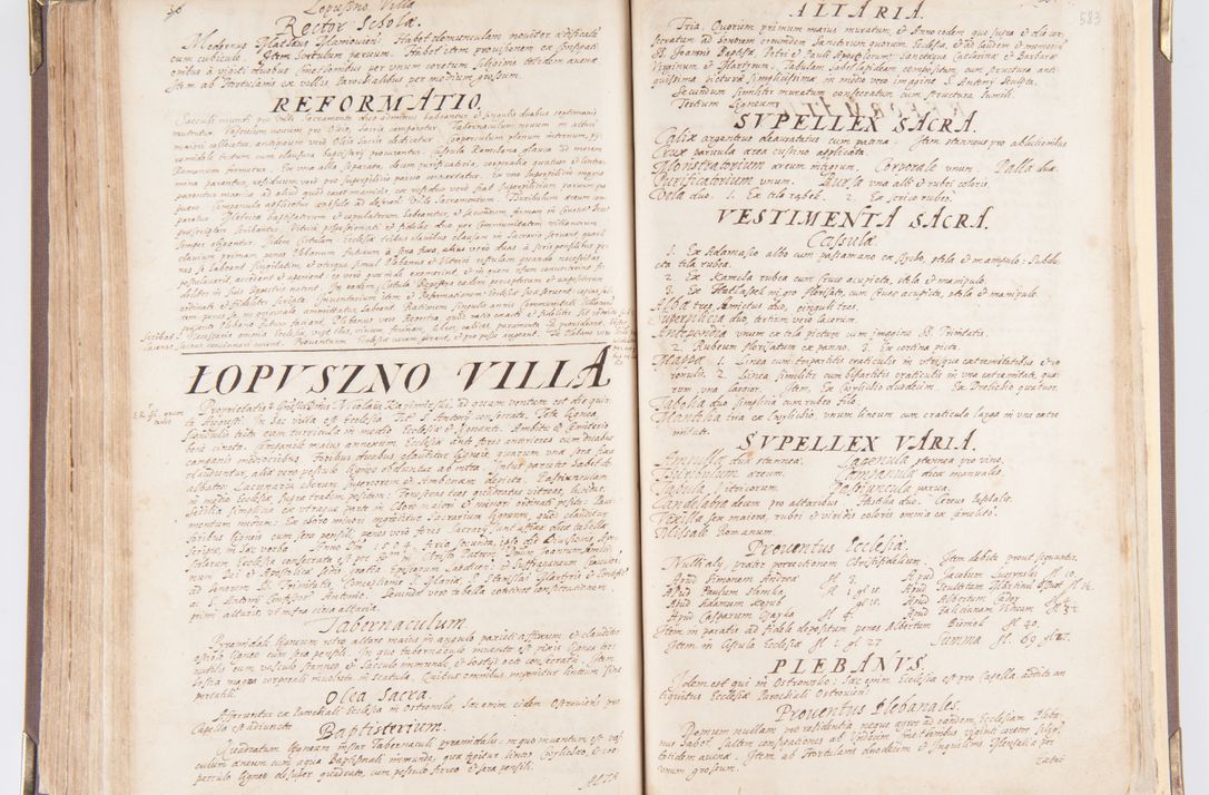 Zdjęcie nr 308 dla obiektu archiwalnego: Visitatio decanatus Boboviensis externa per Joannem Januszowski, archidiaconum Sandecensem, plebanum Solecensem ex mandato speciali R.D. Petri Tylicki episcopi Cracoviensis, praesentibus Martino Chochorovio, preasbytero et Martino Servatio, Andreoviensi clerico facta