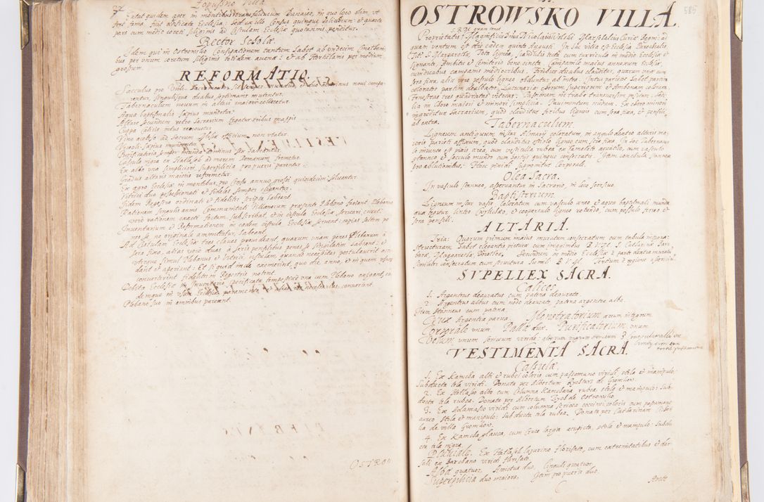 Zdjęcie nr 309 dla obiektu archiwalnego: Visitatio decanatus Boboviensis externa per Joannem Januszowski, archidiaconum Sandecensem, plebanum Solecensem ex mandato speciali R.D. Petri Tylicki episcopi Cracoviensis, praesentibus Martino Chochorovio, preasbytero et Martino Servatio, Andreoviensi clerico facta