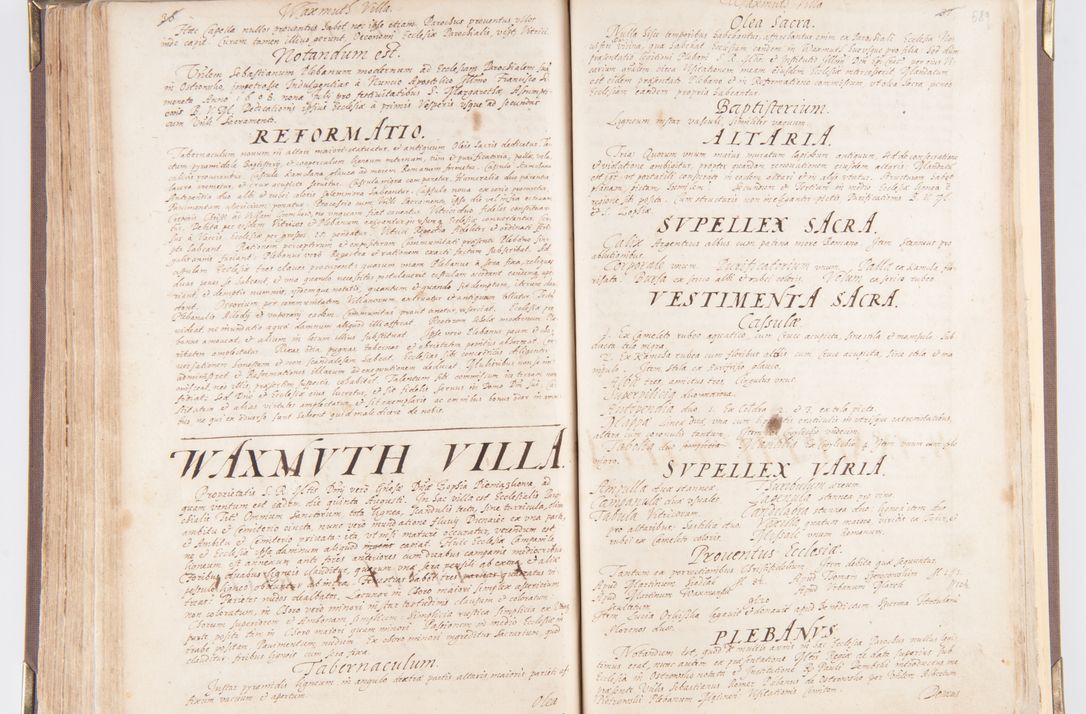 Zdjęcie nr 311 dla obiektu archiwalnego: Visitatio decanatus Boboviensis externa per Joannem Januszowski, archidiaconum Sandecensem, plebanum Solecensem ex mandato speciali R.D. Petri Tylicki episcopi Cracoviensis, praesentibus Martino Chochorovio, preasbytero et Martino Servatio, Andreoviensi clerico facta