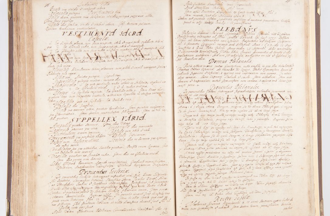 Zdjęcie nr 322 dla obiektu archiwalnego: Visitatio decanatus Boboviensis externa per Joannem Januszowski, archidiaconum Sandecensem, plebanum Solecensem ex mandato speciali R.D. Petri Tylicki episcopi Cracoviensis, praesentibus Martino Chochorovio, preasbytero et Martino Servatio, Andreoviensi clerico facta