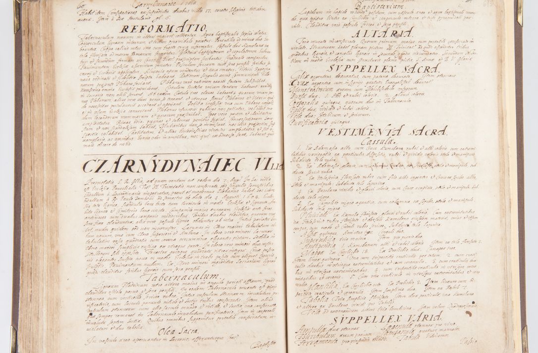 Zdjęcie nr 323 dla obiektu archiwalnego: Visitatio decanatus Boboviensis externa per Joannem Januszowski, archidiaconum Sandecensem, plebanum Solecensem ex mandato speciali R.D. Petri Tylicki episcopi Cracoviensis, praesentibus Martino Chochorovio, preasbytero et Martino Servatio, Andreoviensi clerico facta