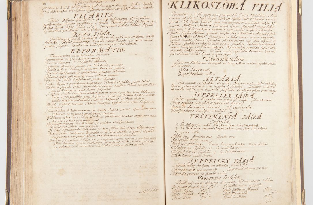 Zdjęcie nr 327 dla obiektu archiwalnego: Visitatio decanatus Boboviensis externa per Joannem Januszowski, archidiaconum Sandecensem, plebanum Solecensem ex mandato speciali R.D. Petri Tylicki episcopi Cracoviensis, praesentibus Martino Chochorovio, preasbytero et Martino Servatio, Andreoviensi clerico facta