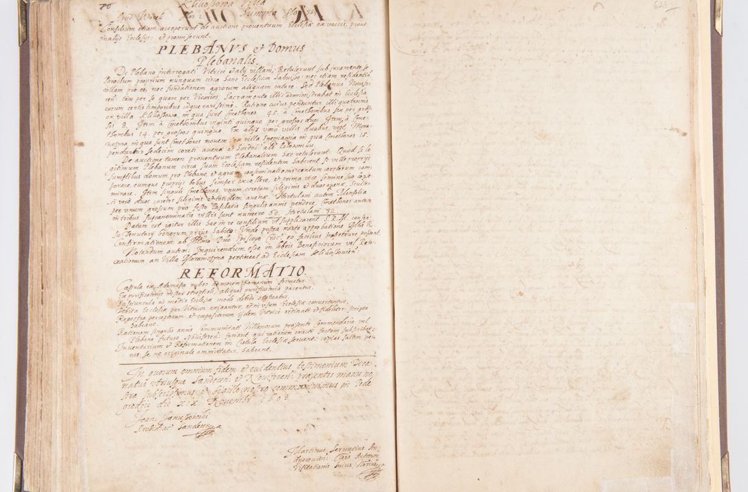 Zdjęcie nr 328 dla obiektu archiwalnego: Visitatio decanatus Boboviensis externa per Joannem Januszowski, archidiaconum Sandecensem, plebanum Solecensem ex mandato speciali R.D. Petri Tylicki episcopi Cracoviensis, praesentibus Martino Chochorovio, preasbytero et Martino Servatio, Andreoviensi clerico facta