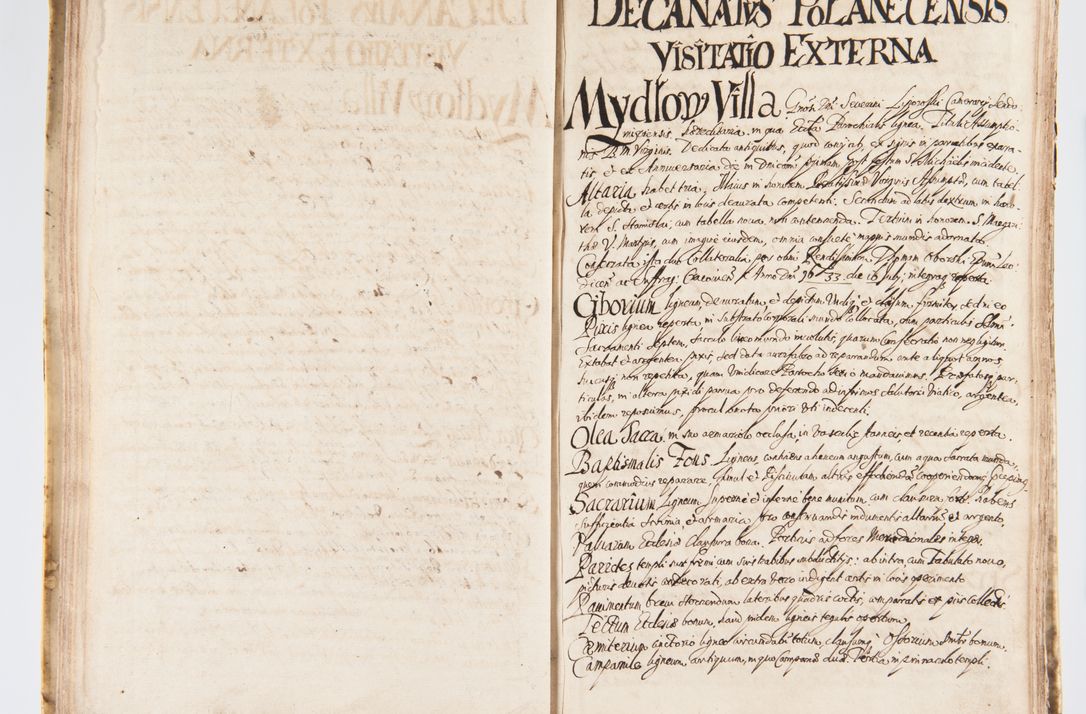 Zdjęcie nr 42 dla obiektu archiwalnego: Visitatio Sandomieriensis Archidiaconatus a.D. 1646 ex commissione R.D. Petri Gembicki, episcopi Cracoviensis, ducis Severiae per Gregorium Kownacki IUD, custodem Tarnoviensem, Venceslaum Kostecki, praepositum Opocnensem, plabanum Malicensem expedita