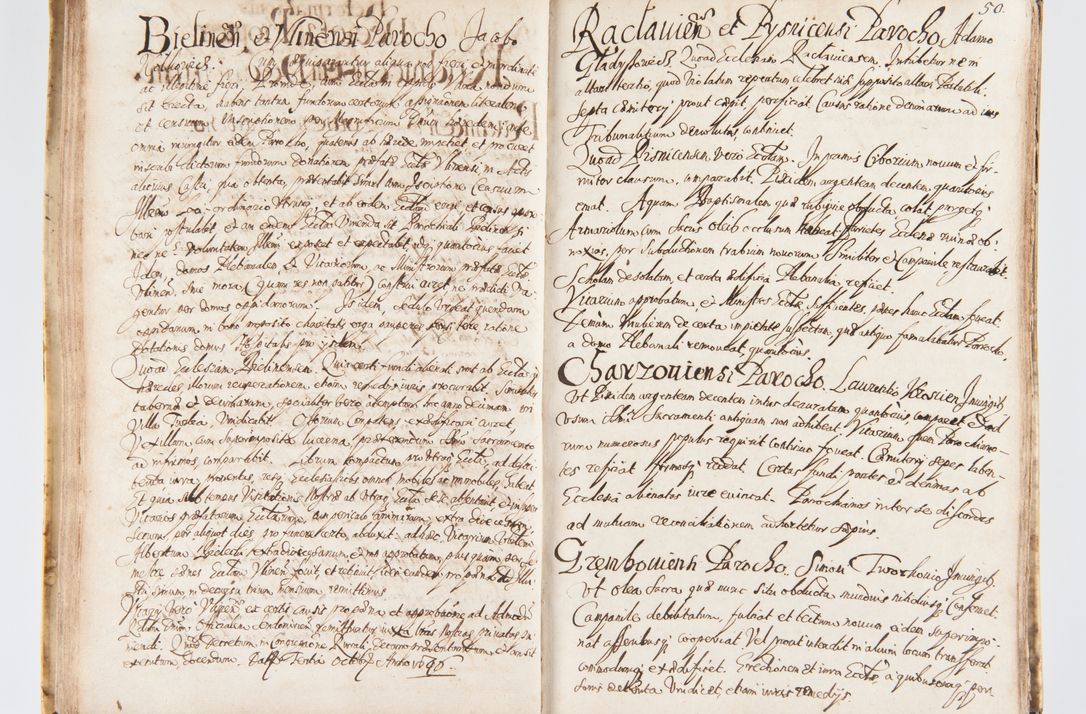 Zdjęcie nr 56 dla obiektu archiwalnego: Visitatio Sandomieriensis Archidiaconatus a.D. 1646 ex commissione R.D. Petri Gembicki, episcopi Cracoviensis, ducis Severiae per Gregorium Kownacki IUD, custodem Tarnoviensem, Venceslaum Kostecki, praepositum Opocnensem, plabanum Malicensem expedita