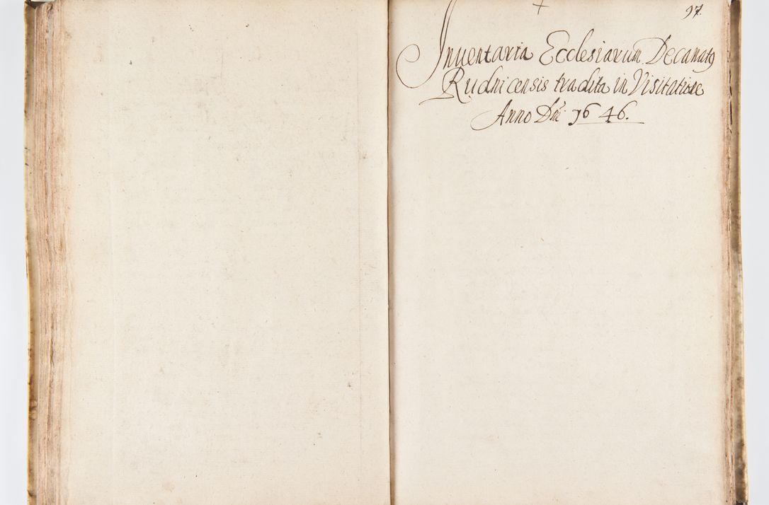 Zdjęcie nr 103 dla obiektu archiwalnego: Visitatio Sandomieriensis Archidiaconatus a.D. 1646 ex commissione R.D. Petri Gembicki, episcopi Cracoviensis, ducis Severiae per Gregorium Kownacki IUD, custodem Tarnoviensem, Venceslaum Kostecki, praepositum Opocnensem, plabanum Malicensem expedita