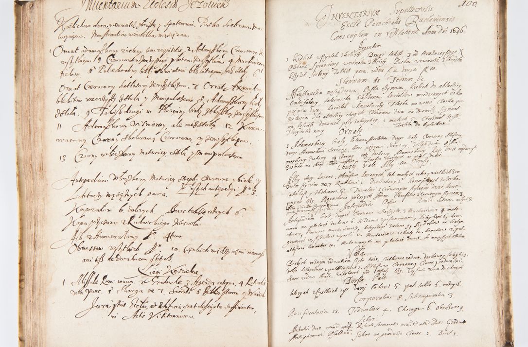 Zdjęcie nr 106 dla obiektu archiwalnego: Visitatio Sandomieriensis Archidiaconatus a.D. 1646 ex commissione R.D. Petri Gembicki, episcopi Cracoviensis, ducis Severiae per Gregorium Kownacki IUD, custodem Tarnoviensem, Venceslaum Kostecki, praepositum Opocnensem, plabanum Malicensem expedita