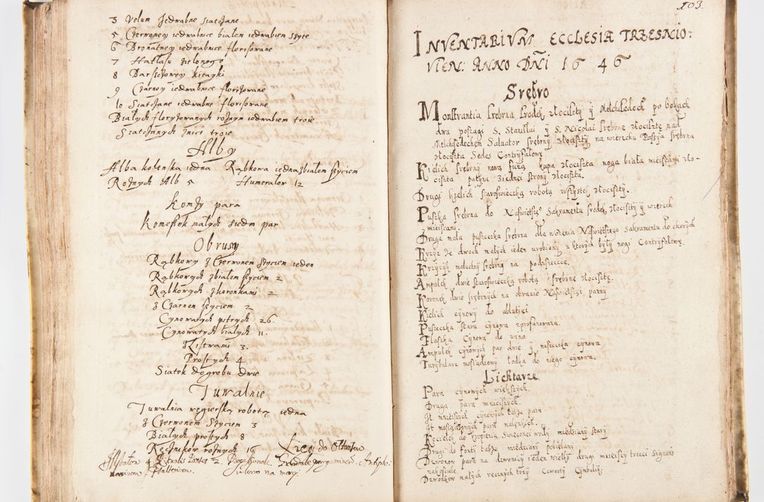 Zdjęcie nr 109 dla obiektu archiwalnego: Visitatio Sandomieriensis Archidiaconatus a.D. 1646 ex commissione R.D. Petri Gembicki, episcopi Cracoviensis, ducis Severiae per Gregorium Kownacki IUD, custodem Tarnoviensem, Venceslaum Kostecki, praepositum Opocnensem, plabanum Malicensem expedita