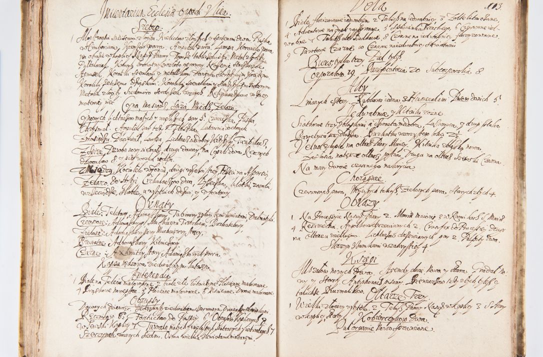 Zdjęcie nr 119 dla obiektu archiwalnego: Visitatio Sandomieriensis Archidiaconatus a.D. 1646 ex commissione R.D. Petri Gembicki, episcopi Cracoviensis, ducis Severiae per Gregorium Kownacki IUD, custodem Tarnoviensem, Venceslaum Kostecki, praepositum Opocnensem, plabanum Malicensem expedita