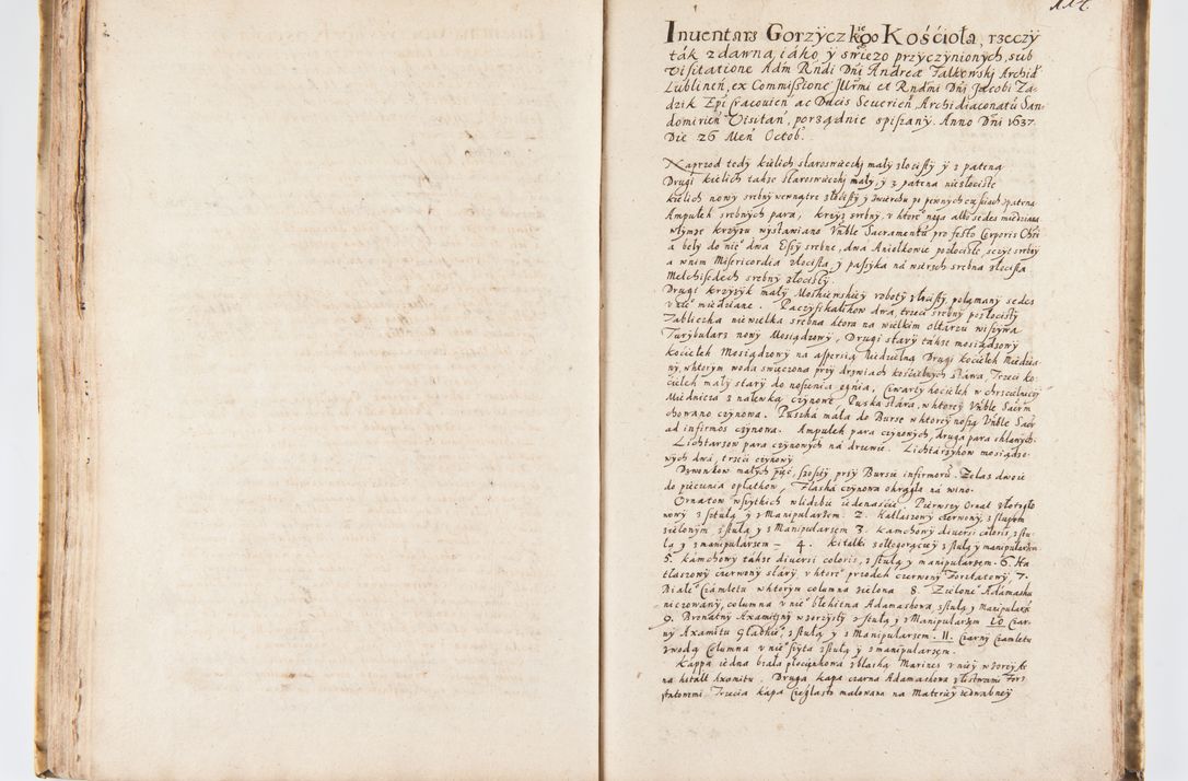 Zdjęcie nr 120 dla obiektu archiwalnego: Visitatio Sandomieriensis Archidiaconatus a.D. 1646 ex commissione R.D. Petri Gembicki, episcopi Cracoviensis, ducis Severiae per Gregorium Kownacki IUD, custodem Tarnoviensem, Venceslaum Kostecki, praepositum Opocnensem, plabanum Malicensem expedita