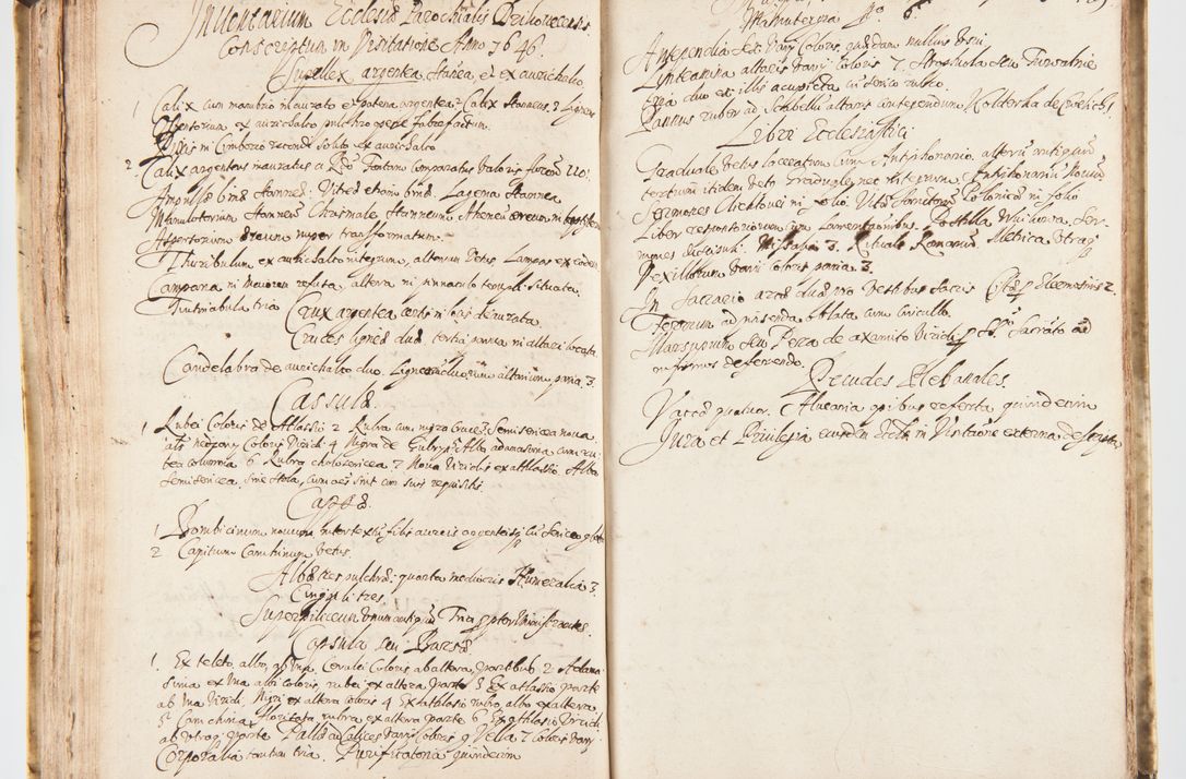 Zdjęcie nr 136 dla obiektu archiwalnego: Visitatio Sandomieriensis Archidiaconatus a.D. 1646 ex commissione R.D. Petri Gembicki, episcopi Cracoviensis, ducis Severiae per Gregorium Kownacki IUD, custodem Tarnoviensem, Venceslaum Kostecki, praepositum Opocnensem, plabanum Malicensem expedita