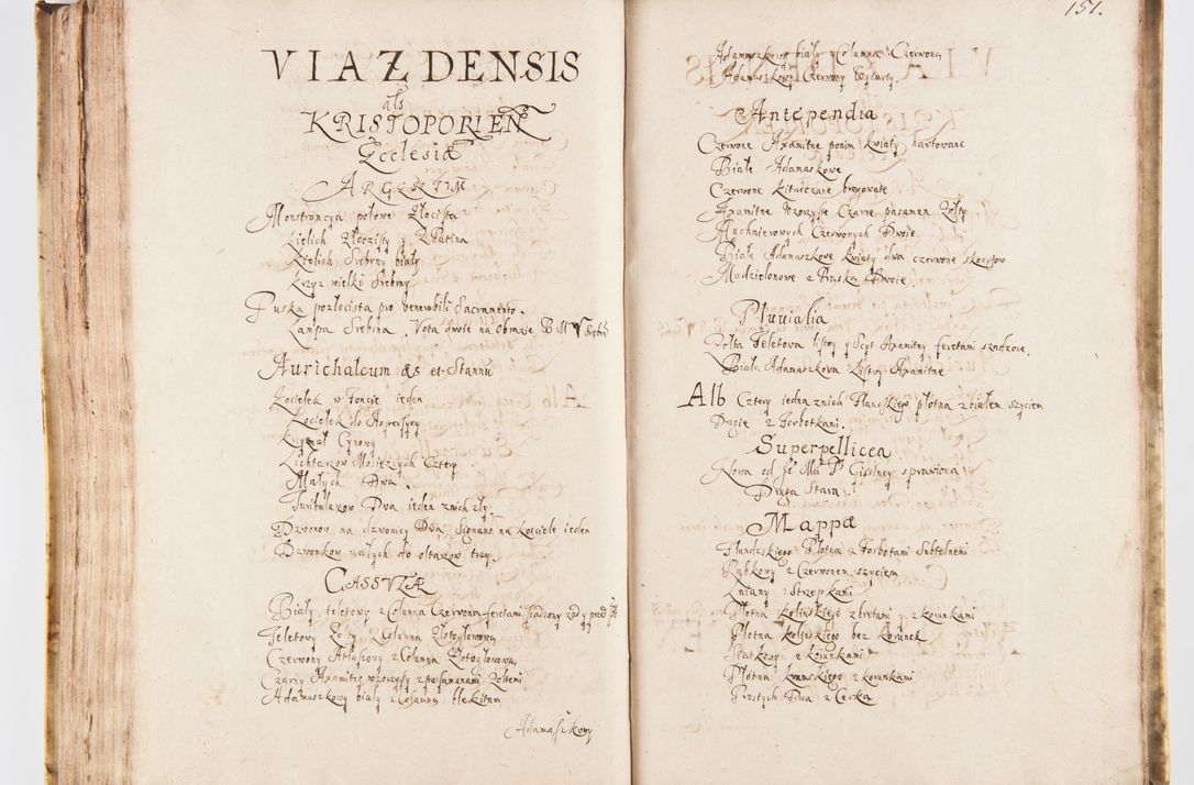 Zdjęcie nr 159 dla obiektu archiwalnego: Visitatio Sandomieriensis Archidiaconatus a.D. 1646 ex commissione R.D. Petri Gembicki, episcopi Cracoviensis, ducis Severiae per Gregorium Kownacki IUD, custodem Tarnoviensem, Venceslaum Kostecki, praepositum Opocnensem, plabanum Malicensem expedita