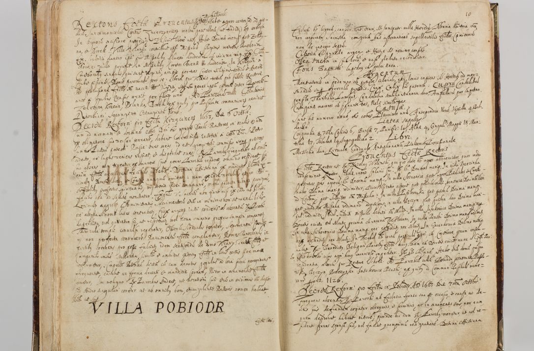 Zdjęcie nr 18 dla obiektu archiwalnego: Visitatio quindecim decanatuum, nempe: Skavinensis, Zathoriensis, Novi Montis, Skalensis, Wrocimoviensis, Adreoviensis, Kijensis, Paczanoviensis, Oswiecimensis, Żywiecensis, Witoviensis, Skoliensis, Opatovecensis, Wielicensis et Plesnensis a Peril. et R.D. Nicolao Oborski, episcopo Laodicensis, suffraganeo, archidiacono, vicario in spiritualibus generali Cracoviensi in annis 1663 - 1665 expedita