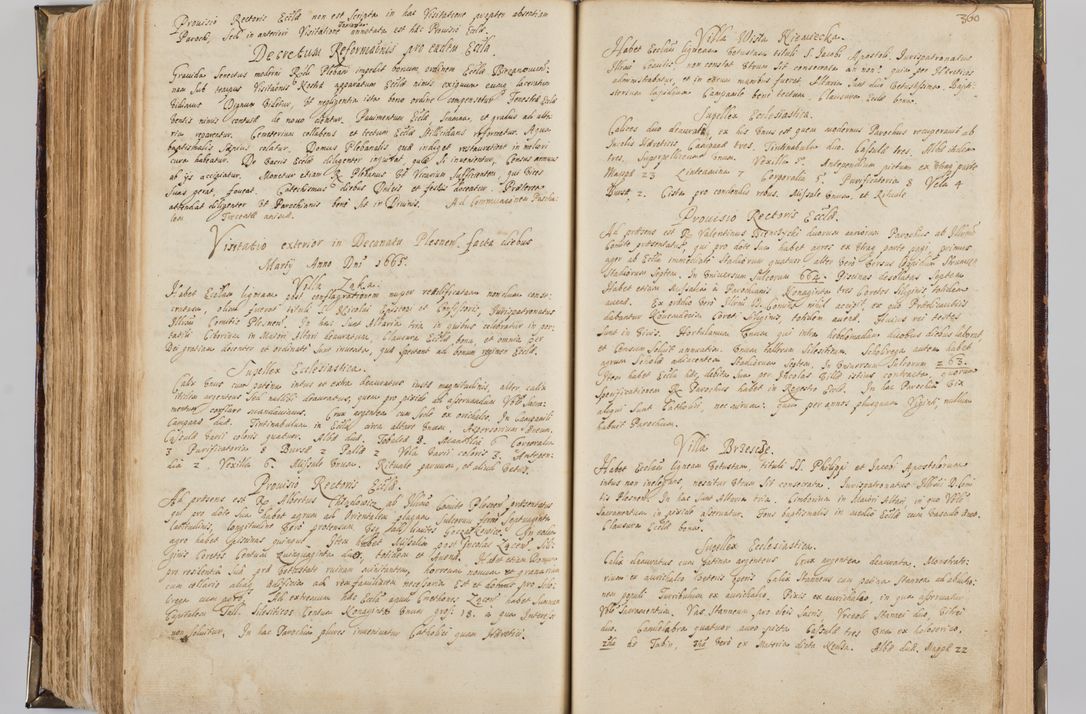 Zdjęcie nr 373 dla obiektu archiwalnego: Visitatio quindecim decanatuum, nempe: Skavinensis, Zathoriensis, Novi Montis, Skalensis, Wrocimoviensis, Adreoviensis, Kijensis, Paczanoviensis, Oswiecimensis, Żywiecensis, Witoviensis, Skoliensis, Opatovecensis, Wielicensis et Plesnensis a Peril. et R.D. Nicolao Oborski, episcopo Laodicensis, suffraganeo, archidiacono, vicario in spiritualibus generali Cracoviensi in annis 1663 - 1665 expedita
