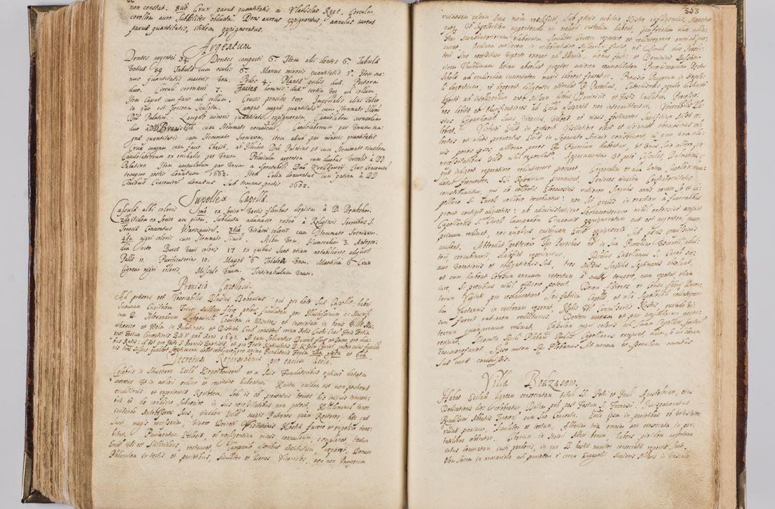 Zdjęcie nr 366 dla obiektu archiwalnego: Visitatio quindecim decanatuum, nempe: Skavinensis, Zathoriensis, Novi Montis, Skalensis, Wrocimoviensis, Adreoviensis, Kijensis, Paczanoviensis, Oswiecimensis, Żywiecensis, Witoviensis, Skoliensis, Opatovecensis, Wielicensis et Plesnensis a Peril. et R.D. Nicolao Oborski, episcopo Laodicensis, suffraganeo, archidiacono, vicario in spiritualibus generali Cracoviensi in annis 1663 - 1665 expedita